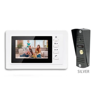 4 trådbundna videodörrtelefoner 1080p